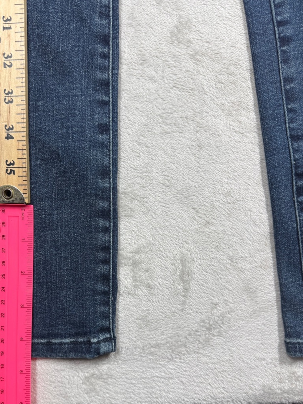 NWT NYDJ Marilyn Straight Lombard Lift Tuck Denim Cotton Blend Blue Jeans Size 8 - Picture 10 of 16